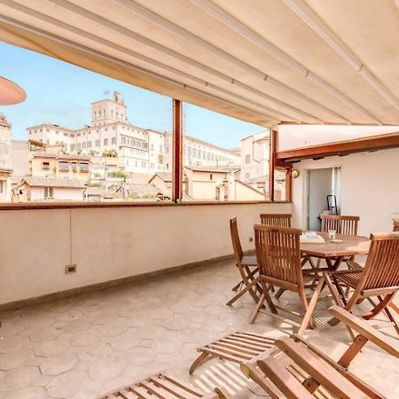 Attic With Terrace By Trevi Fountain Apartment Rome Exterior photo